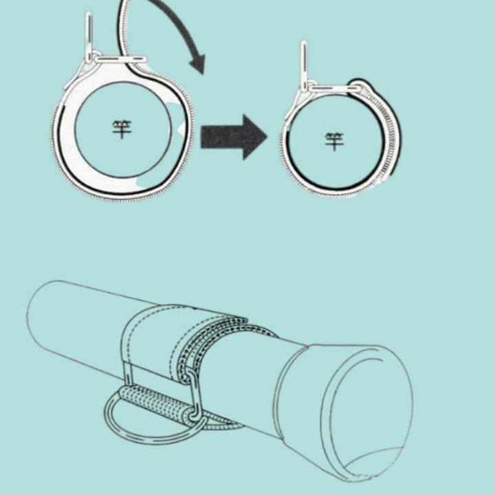 ストレートコード ストラップ付き お尻ベルト2個 竿の落下防止 尻手ロープ ワイヤー内蔵 |  | 04