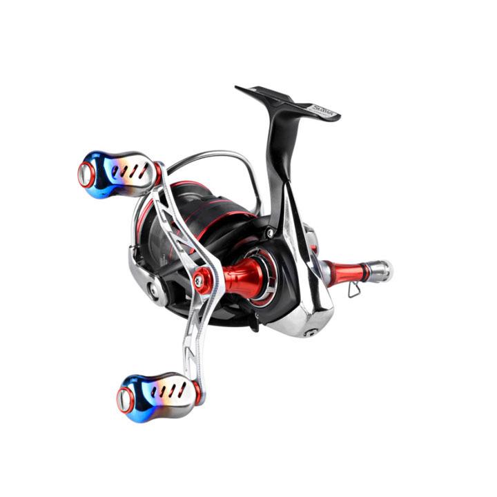 お手軽価格で贈りやすい リールハンドル レッド 航空アルミ製 スピニングリール用 通用 ダイワ シマノ パーツ リール ダブルハンドル 98mm 改良 リールパーツ スピニングリールパーツ Lifeinlacruz Com