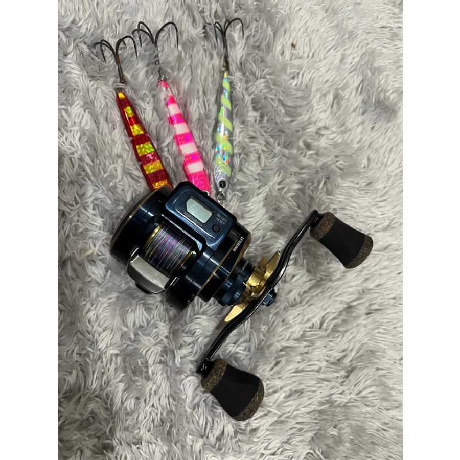 パワー ハンドル 120mm リールパーツ 8×5mm穴対応 シマノ ダイワ Daiwa