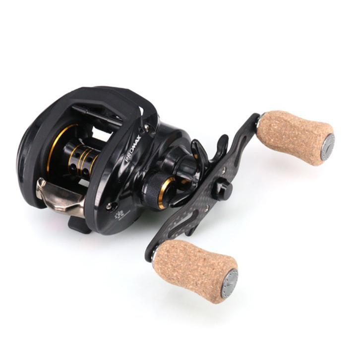 リールハンドル ブラック リールパーツ 釣り ルアー カーボン製 95mm