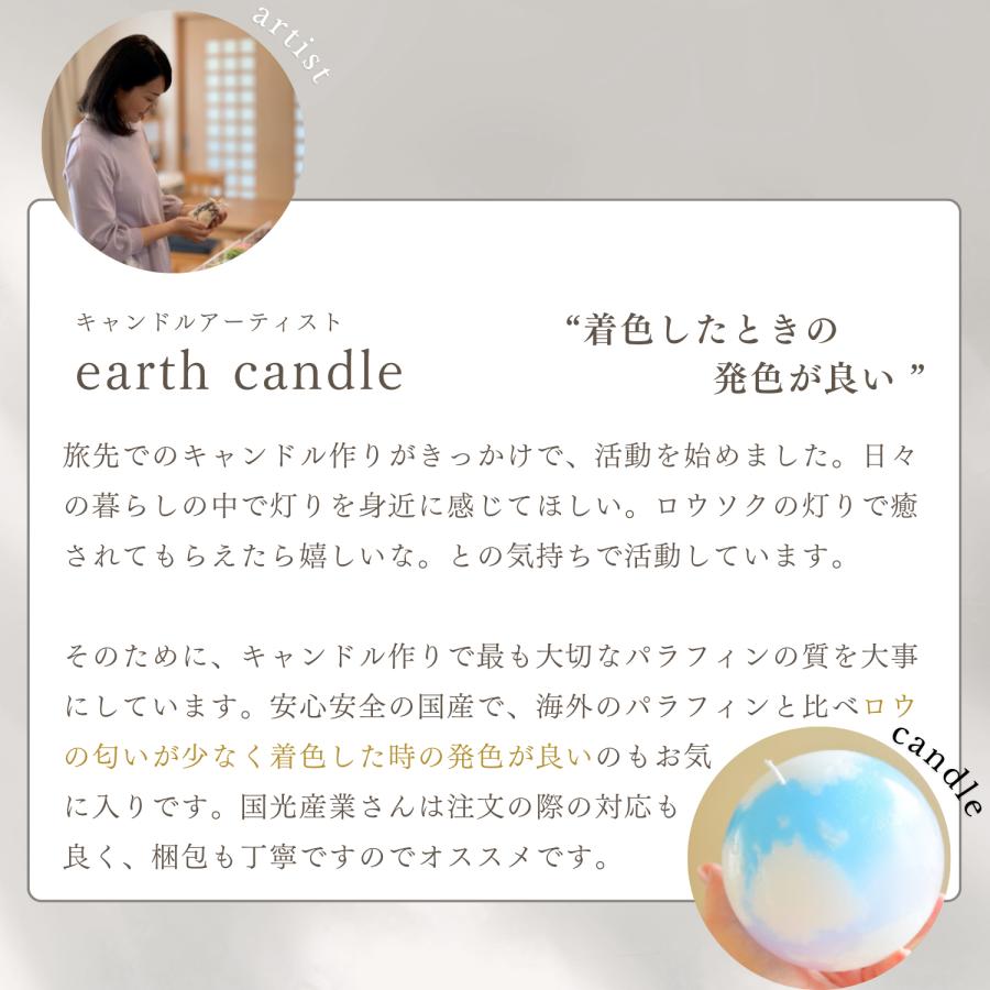 ろうそく屋さんの贅沢パラフィン　100kg　人気キャンドルアーティスト御用達　販売やレッスンに最適｜candle21｜06