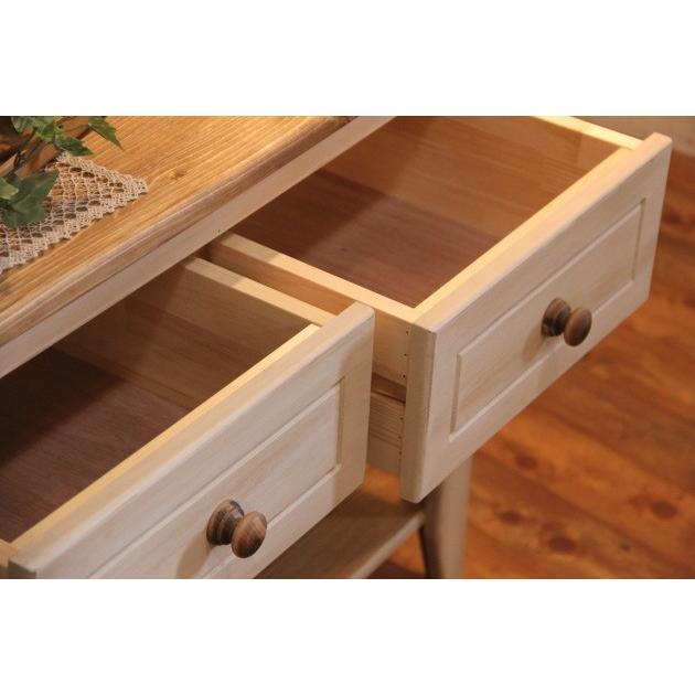 カップボード 幅90 日本製 カントリー 家具 手作り 木 木製 北欧 無垢