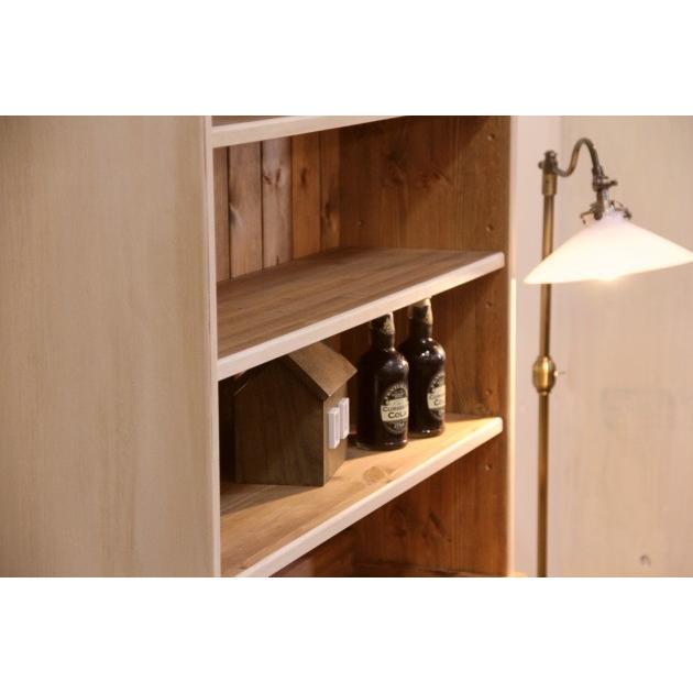 カップボード 幅90 日本製 カントリー 家具 手作り 木 木製 北欧 無垢