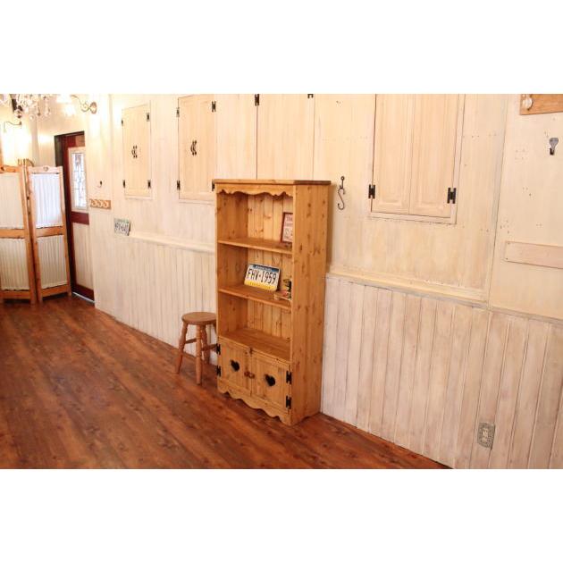 本棚 カントリー家具 薄型 完成品 大容量 北欧 無垢 パイン材 本棚 カントリー家具 薄型 完成品 大容量 北欧 無垢 パイン材
