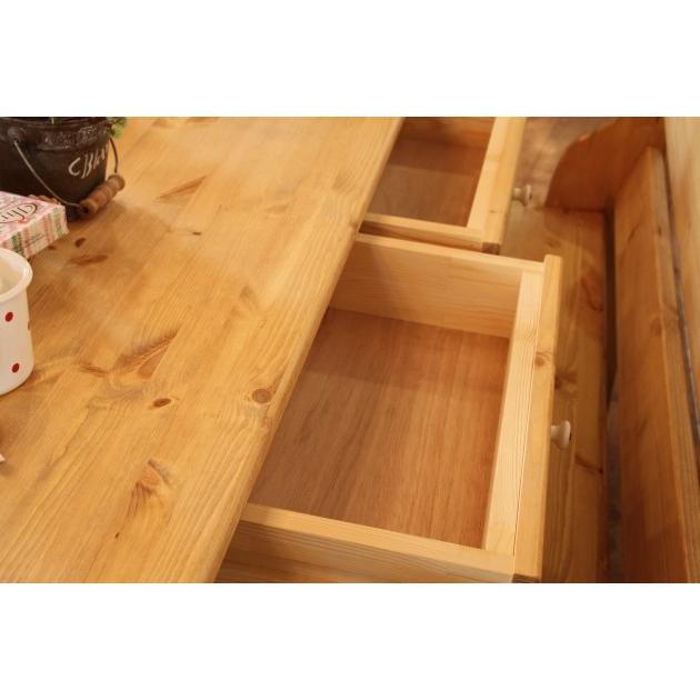 テーブル カントリー ダイニングテーブル ベンチ セット 1800 木製