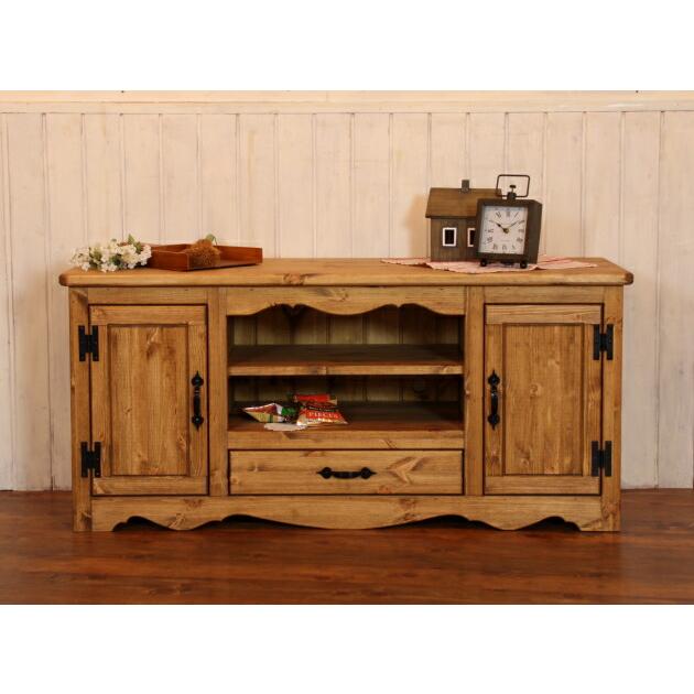 カントリー家具 テレビボード オーダー家具 ローボード 引き出し付き