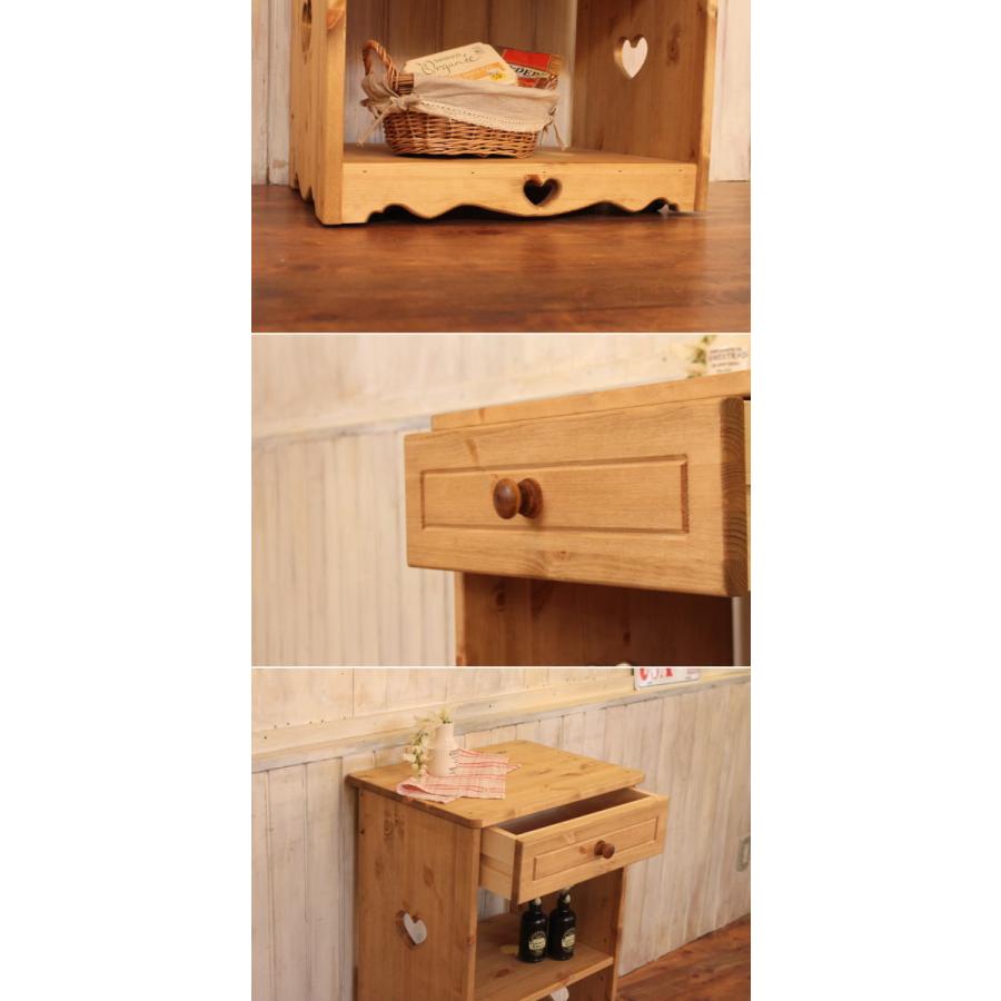 キッチンラック キャスター付き オーダー家具 選べるカラー 無垢 木製