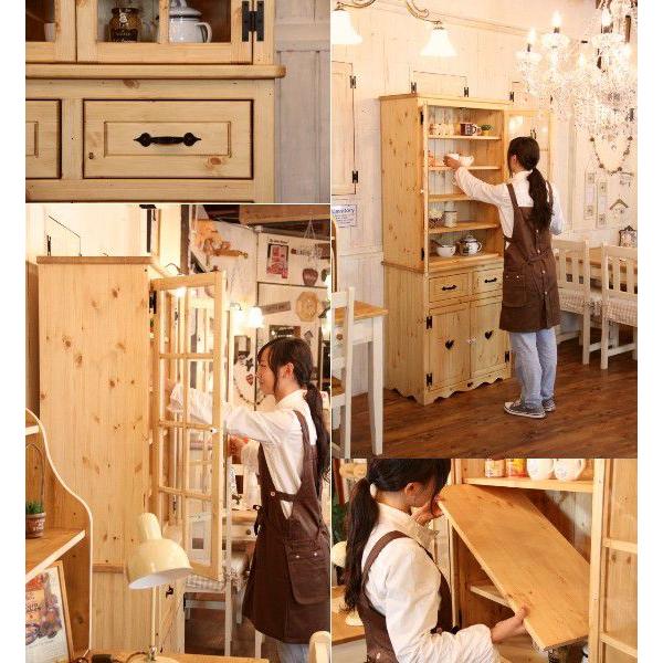 カントリー調食器棚 カントリー家具 ナチュラルカントリー カントリー調食器棚 カントリー家具 ナチュラルカントリー
