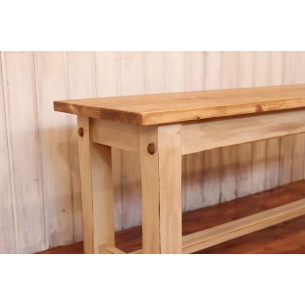 NC ベンチ 日本製 完成品 2人掛け 2人用 腰掛け ウッドベンチ