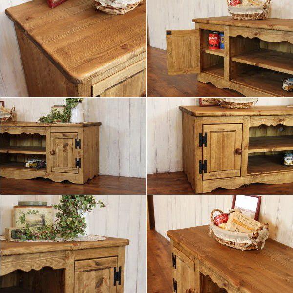 テレビ台 幅120 サイズオーダー 手作り 木 木製 北欧 無垢 テレビ