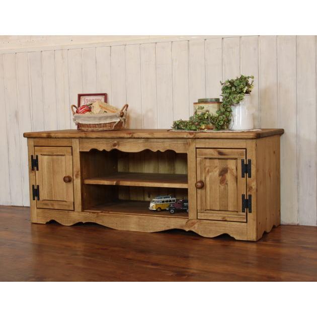 無垢引き出し付きテレビボード 120cm 日本製 オーダーメイド