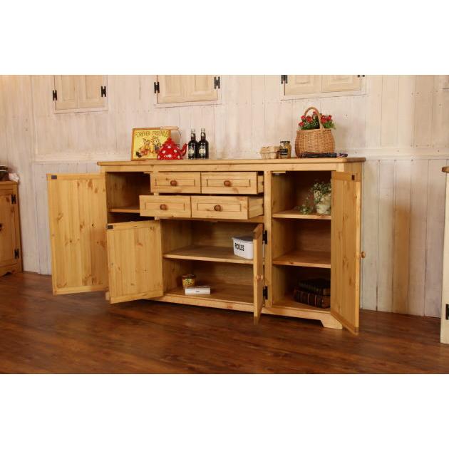 4チェスト シンプル ワイド キャビネット オーダーメイド カントリー