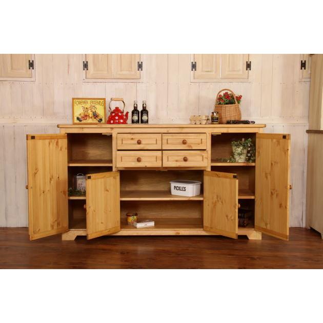 4チェスト シンプル ワイド キャビネット オーダーメイド カントリー