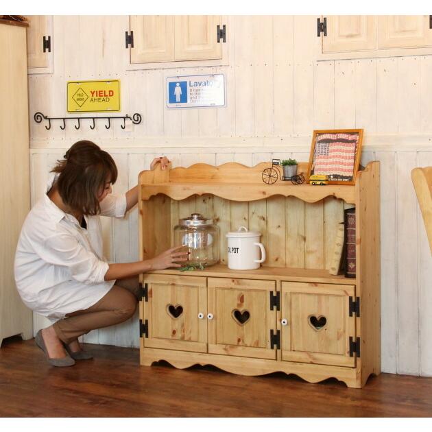 ナチュラルカントリー キャビネット ハンドメイド オーダーメイド