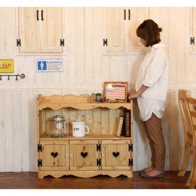 ナチュラルカントリー キャビネット ハンドメイド オーダーメイド