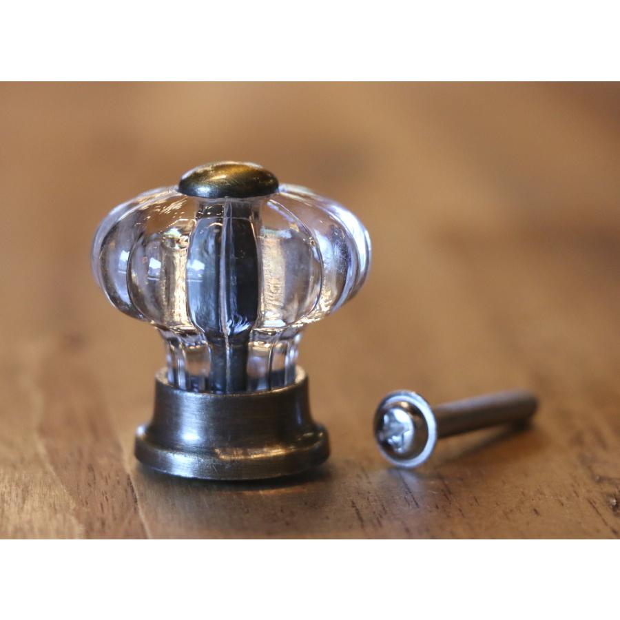 ツマミ【デイジー】 DIY 取手 ツマミ 木材 材料 大工 クリスタル 家具