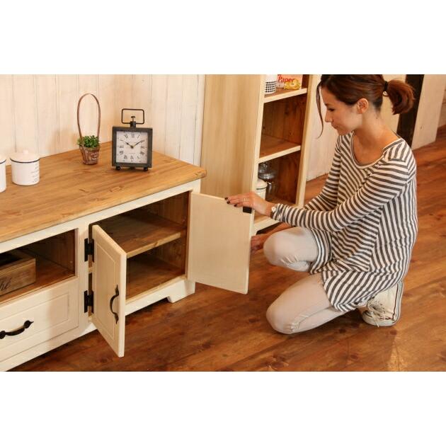 カントリー家具 テレビ台 アンティーク ナチュラル NCワイド