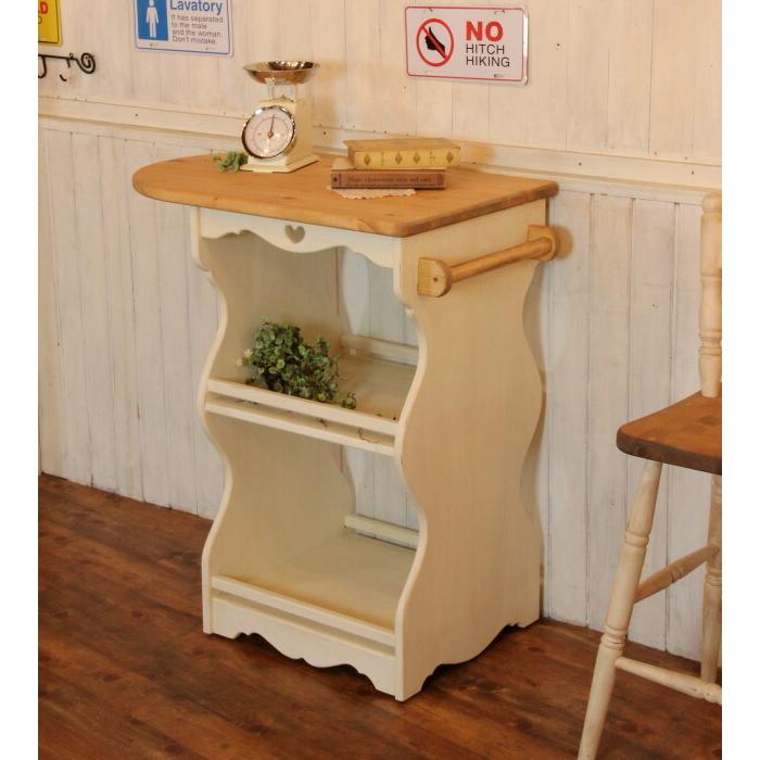 カントリー ワゴン ナチュラル NC キャスター付き オーダー家具 カントリー ワゴン ナチュラル NC キャスター付き オーダー家具