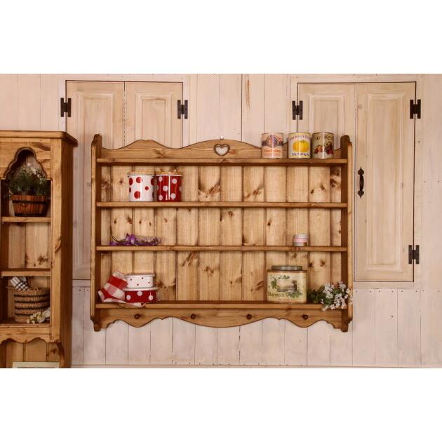 オーダーメイドカントリー家具 ハンドメイド サイズ変更可能 収納棚 3段壁掛けシェルフ Dw キャンドールインテリア 通販 Yahoo ショッピング