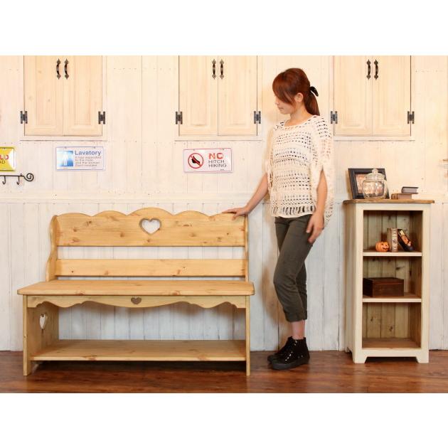 ベンチ ダイニングベンチ 手すり無しタイプ 日本製 完成品 2人掛け