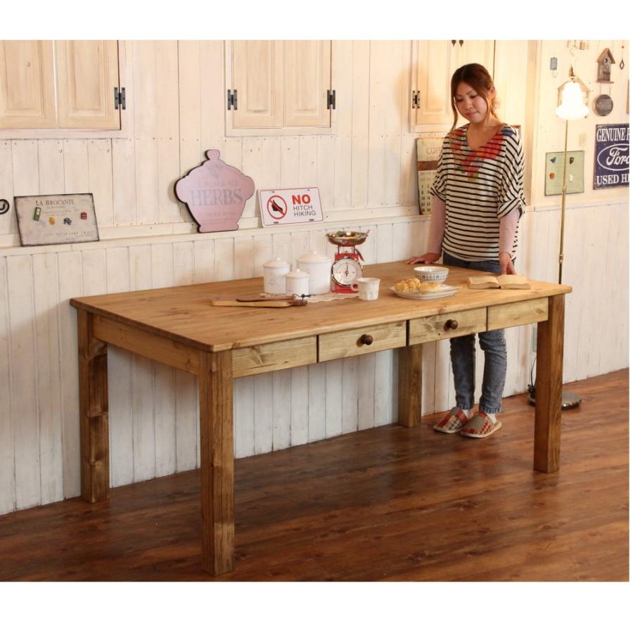 COUNTRY・ダイニングテーブル4本脚タイプ ダイニングテーブル