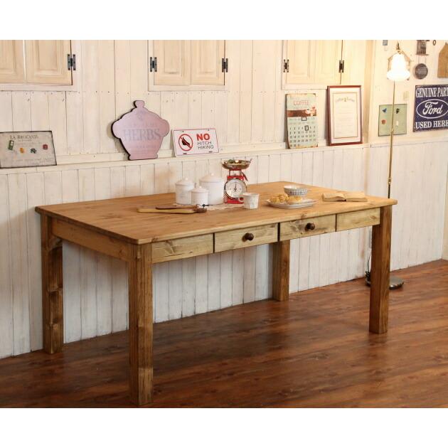 COUNTRY・ダイニングテーブル4本脚タイプ ダイニングテーブル