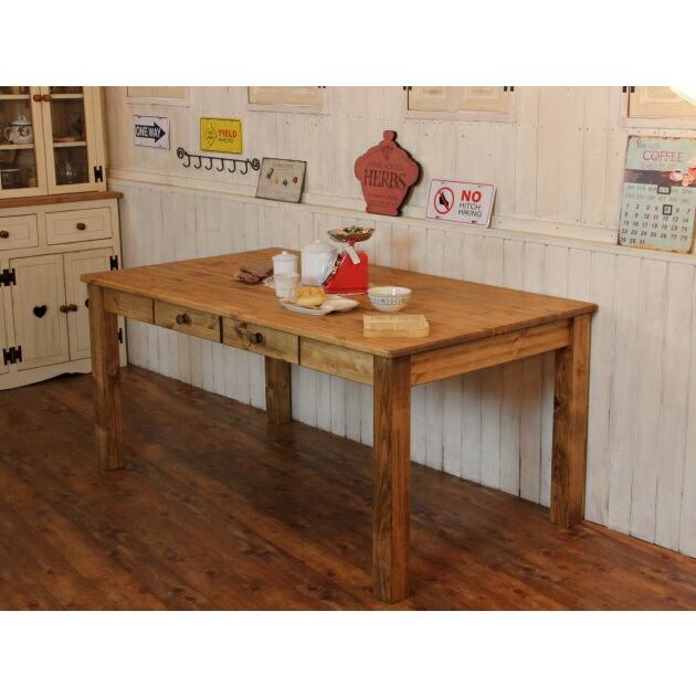 COUNTRY・ダイニングテーブル4本脚タイプ ダイニングテーブル