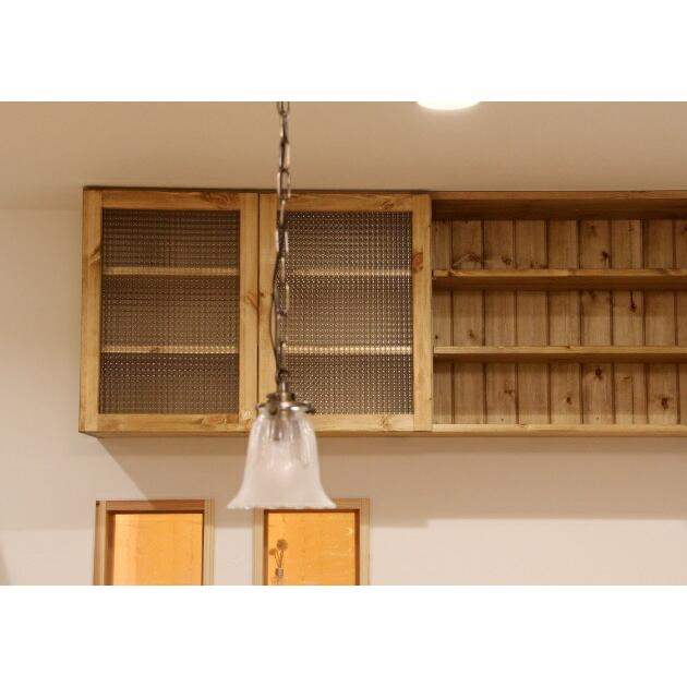 吊戸棚 カントリー キッチン 吊り戸棚 9 W2550 オーダー家具 完成品