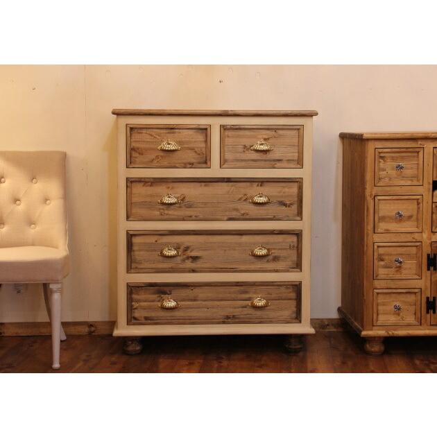アンティークキャビネット棚カントリーチェスト 楽天市場】カントリー 6チェスト キャビネット オーダーメイド