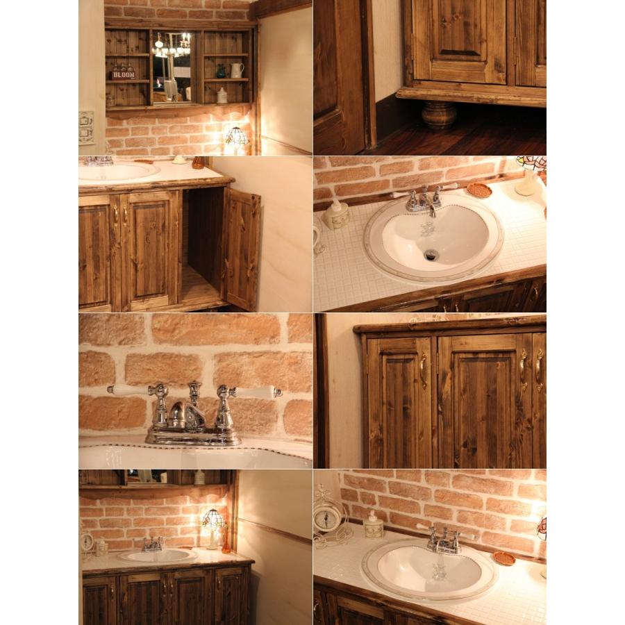 洗面台 クラシック ウォッシュスタンド ミラー付き W1200 ウォッシュ