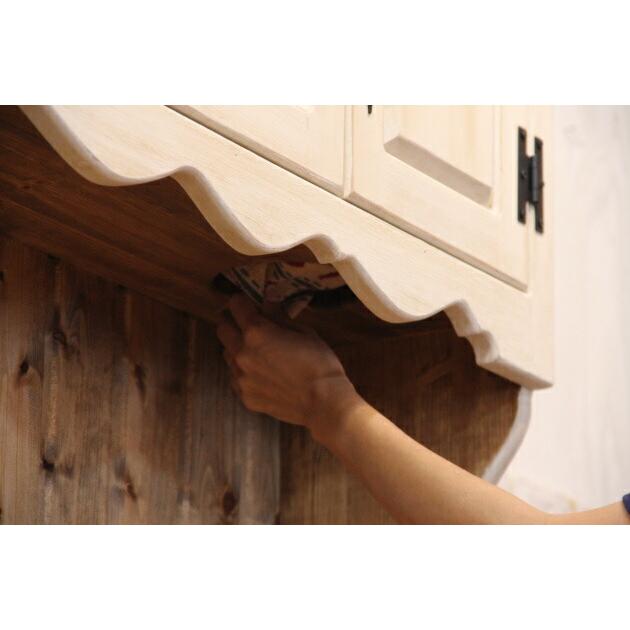 カントリー アンファン enfant タオル キャビネット 棚 壁掛けタイプ