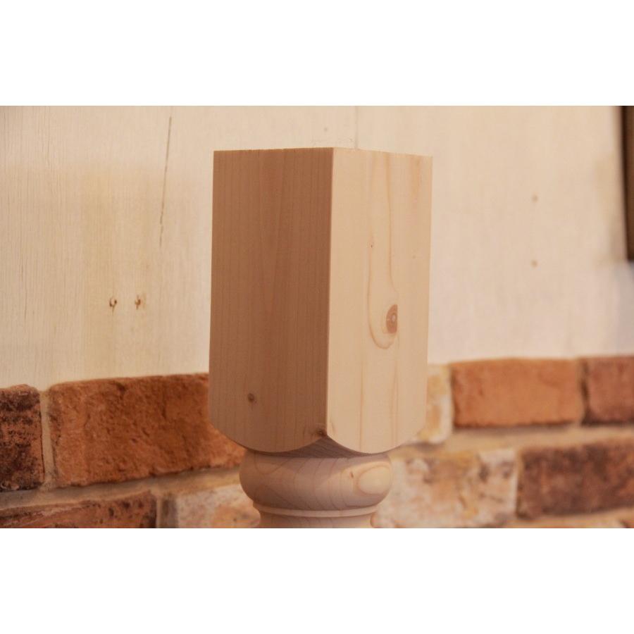 ロクロ脚 90角 H720mm】テーブル テーブル脚 ろくろ脚 ロクロ 家具 DIY