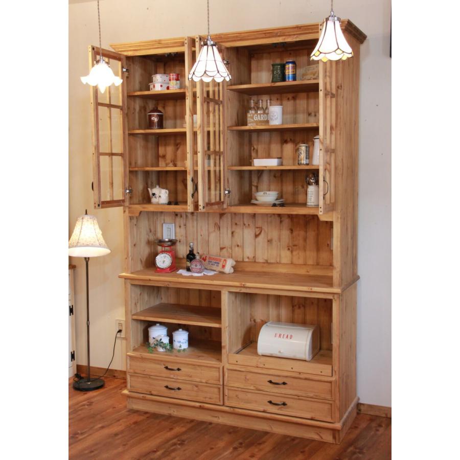 クラシック カップボード W1500 オーダー家具 サイズ変更可能 選べる