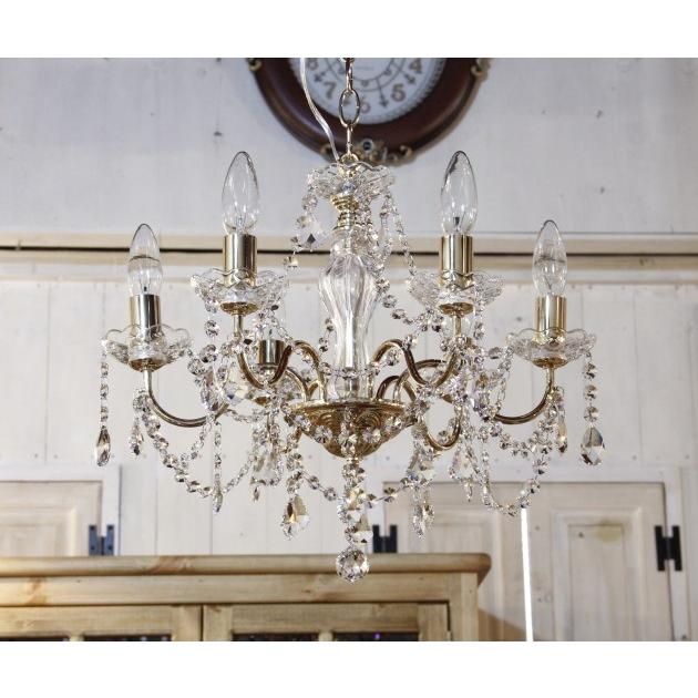 OS-001/6 GD SWDX 6灯シャンデリア LED対応 フレンチ ゴールド 6灯 6畳