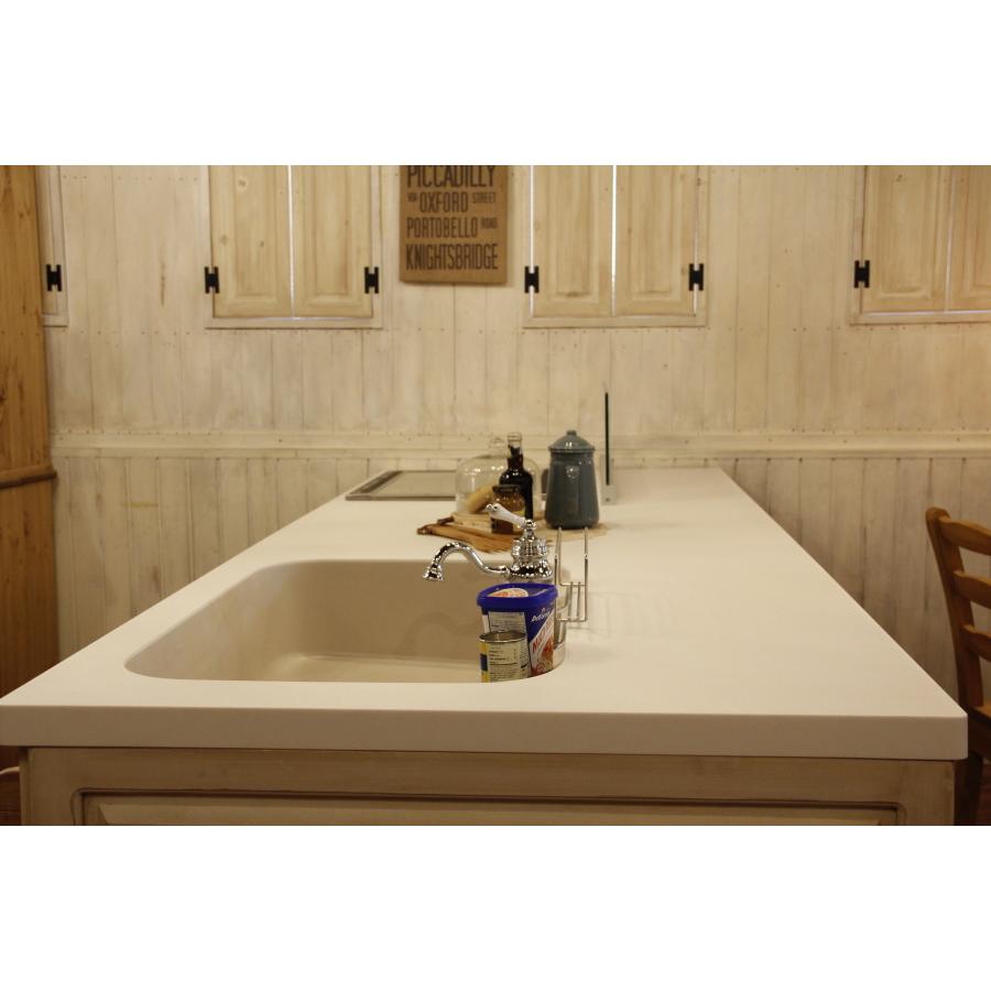 カントリー キッチン 50 W2435 アイランド型 対面型 カウンターキッチン オーダー家具 サイズ変更可能 北欧 無垢 木製 パイン材｜candoll-2014｜06