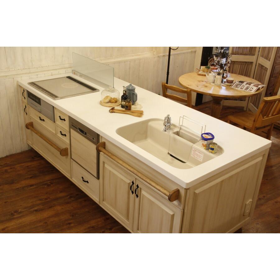 カントリー キッチン 50 W2435 アイランド型 対面型 カウンター