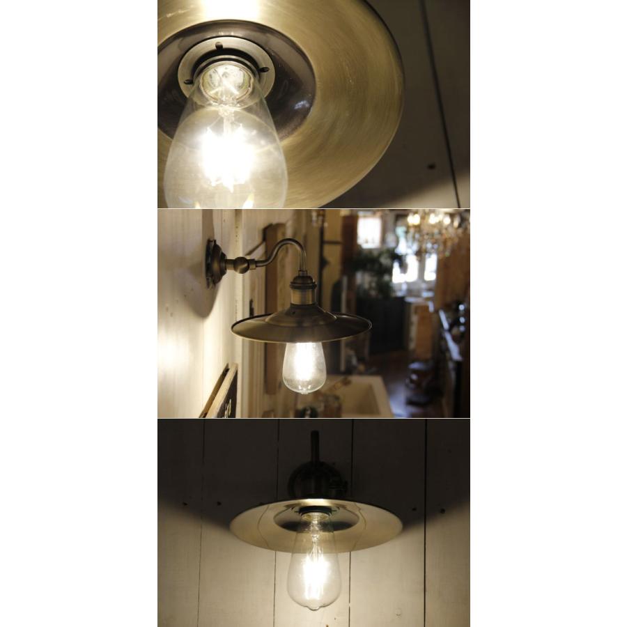 レトロ型 エジソン型 LED付き】ブラケット ウォールライト ランプ 間接