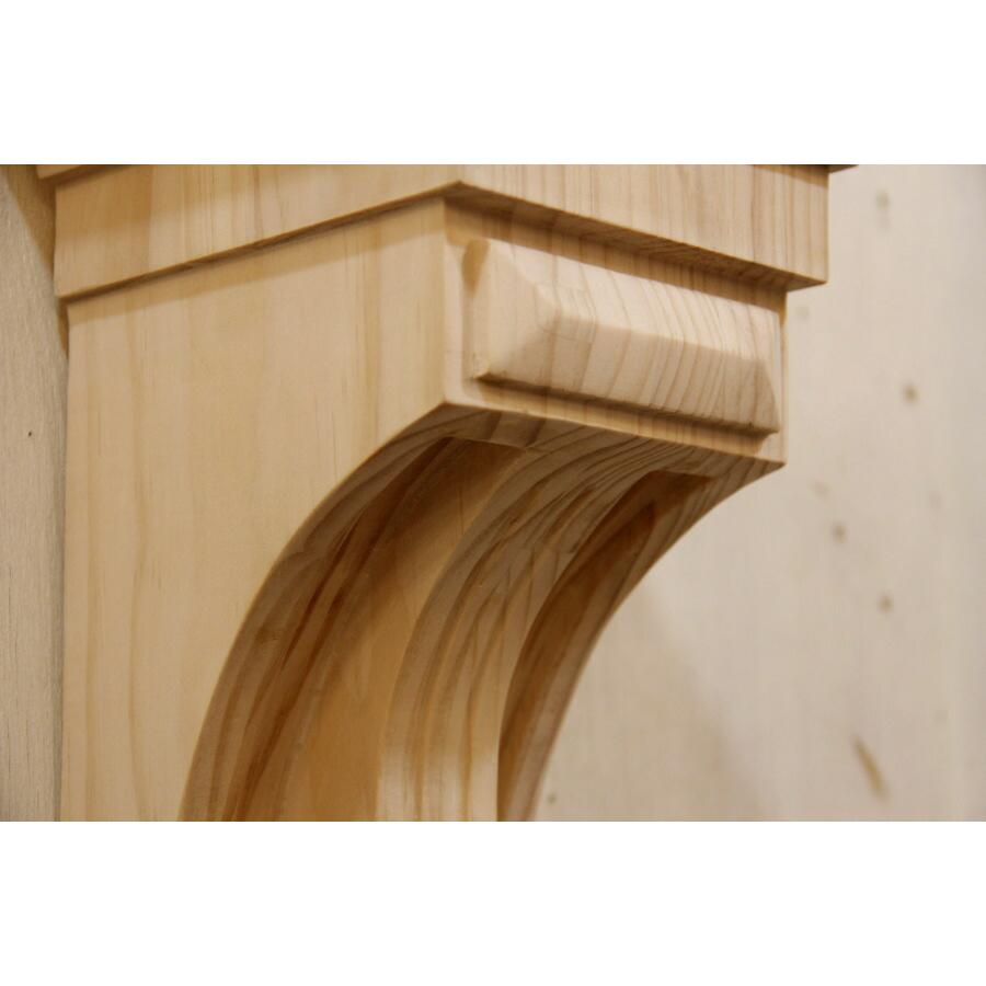 ウッドシェルフ 棚受け 装飾 W160×H305 mm 】家具装飾 木材 材料 大工