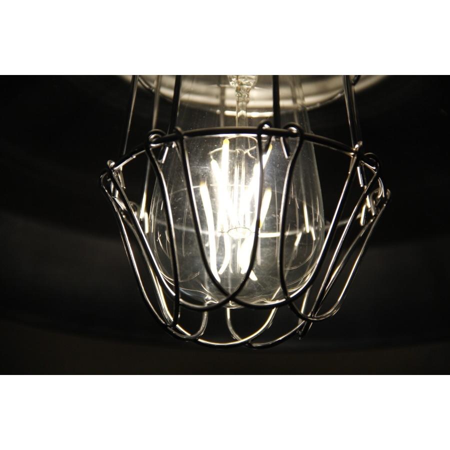 エジソン型 LED付き】ペンダントライト 天井照明 インテリア