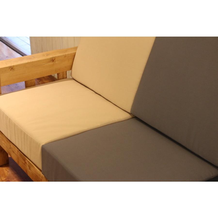 背/座セット】ベンチソファ用 専用替えカバー単品 ソファベンチ 替え