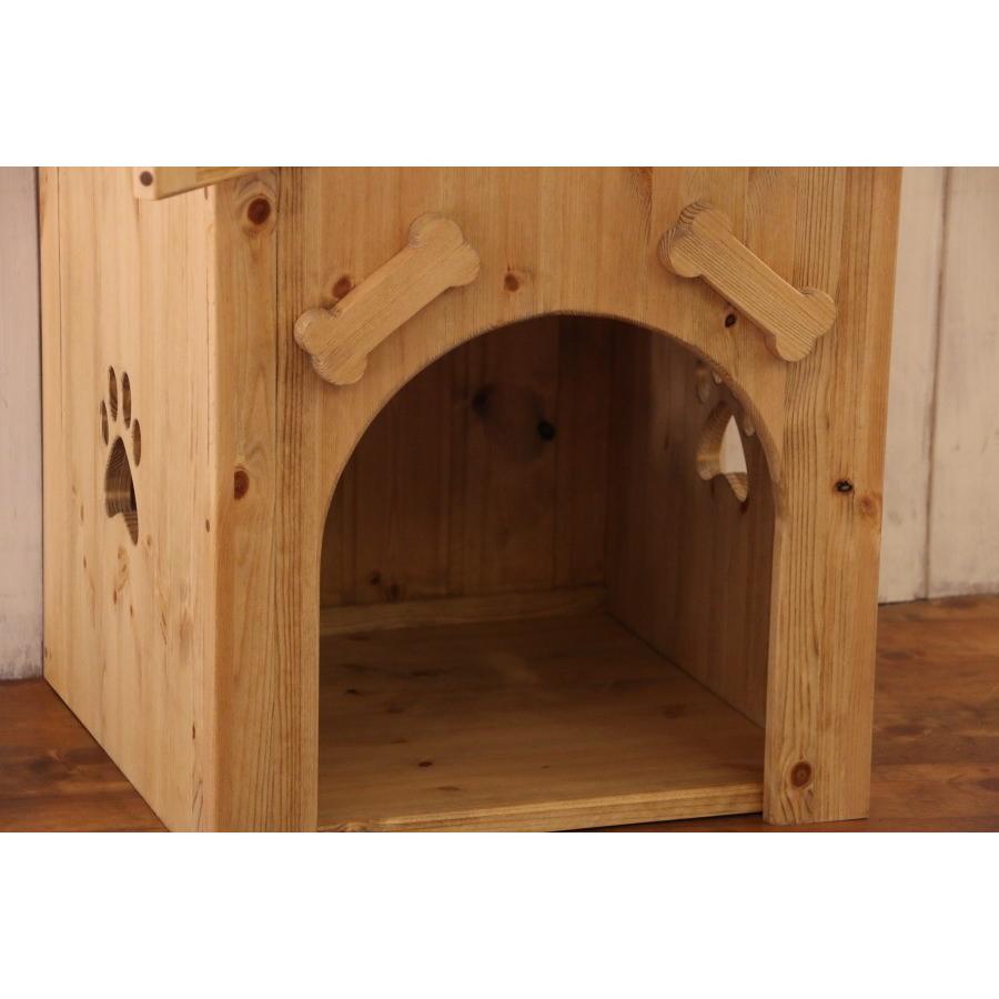 日本製】ペットハウス・W450 ペット用家具 犬小屋 収納スペース