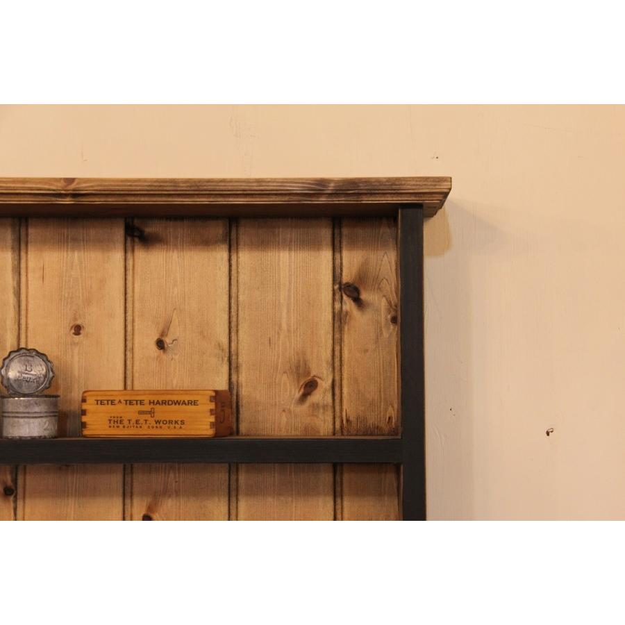 クラシックスタイル壁掛けキャビネット 日本製】クラシック・4段シェルフ・W530 クラシック カントリー