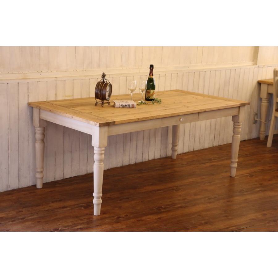 ダイニングテーブル 幅180 奥行き90 サイズオーダー 手作り 木製 北欧