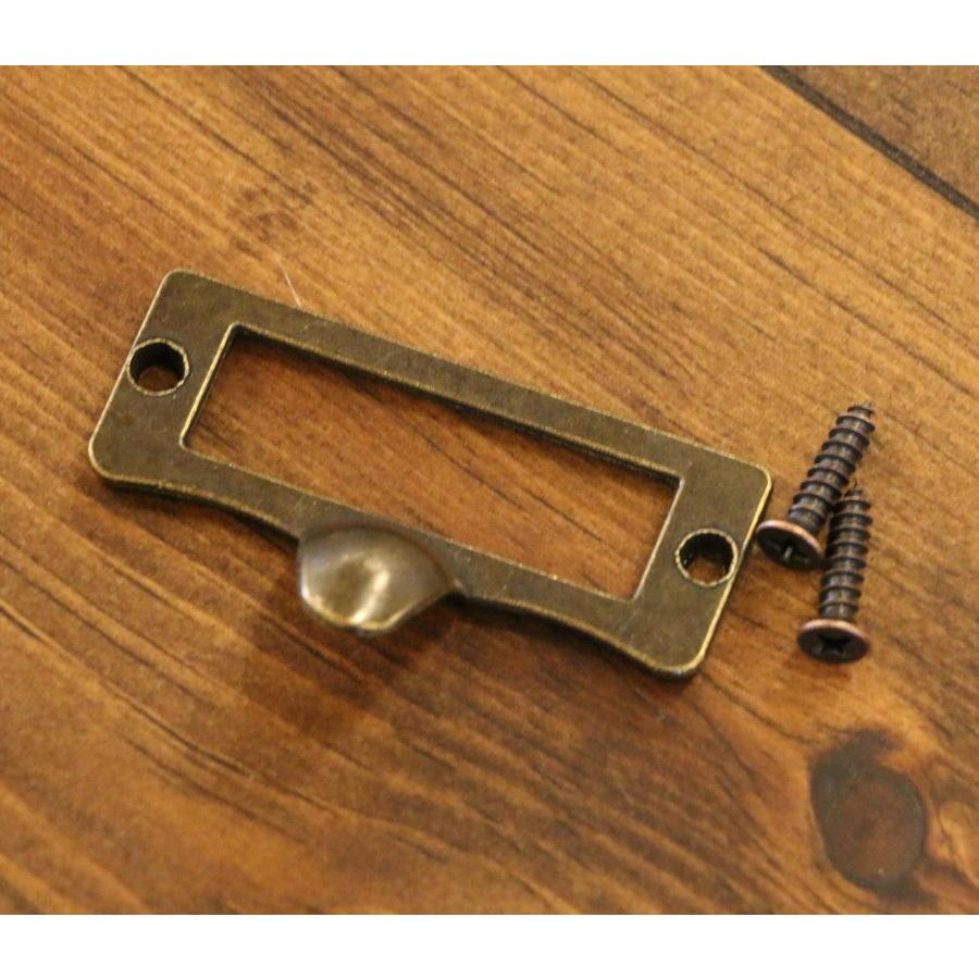 ネームプレート ツマミ 名札 取っ手 DIY 家具 引き出し 扉 交換用