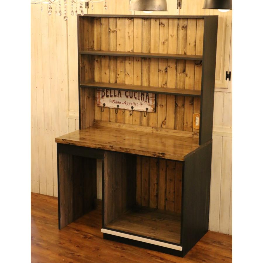 希少木製アメリカンカントリー調　オープン　シェルフ　ラック　ハート　2個セット カントリー家具 木製ハート型 2段ラック 飾り棚 アメリカンカントリー