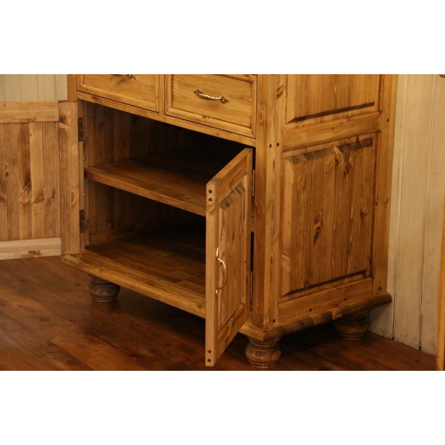 2チェスト オープン クラシック キャビネット W800 オーダー家具