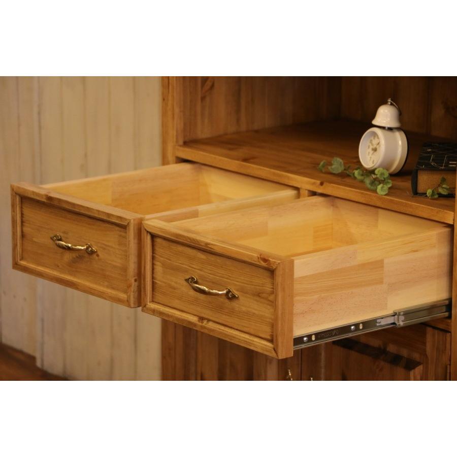 2チェスト オープン クラシック キャビネット W800 オーダー家具