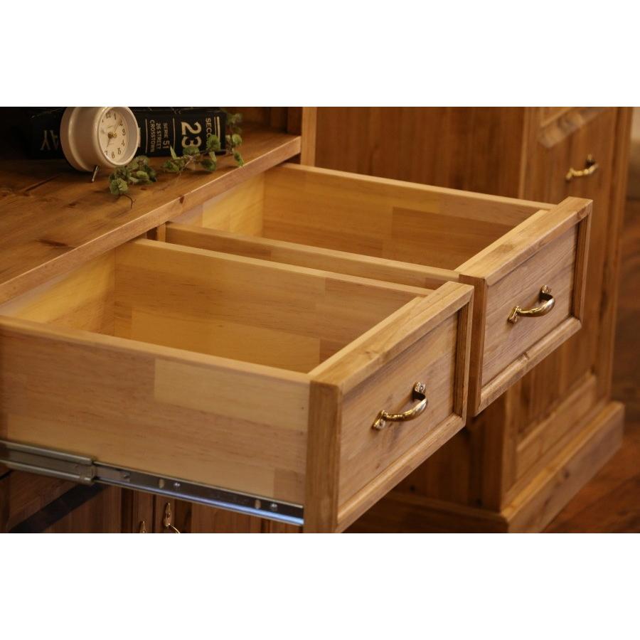 2チェスト オープン クラシック キャビネット W800 オーダー家具