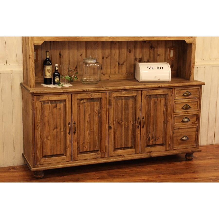 昭和レトロ ガラス扉 窓枠風 木製サイドボード 飾り棚 カップボード 古家具 2025年最新】古家具 食器棚の人気アイテム - メルカリ 昭和レトロ