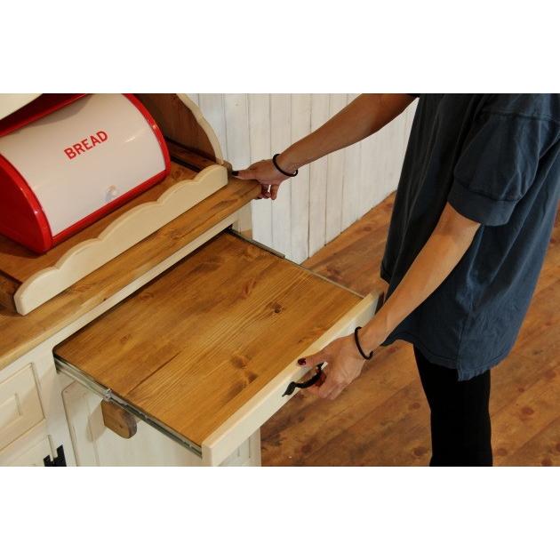 カップボード 幅179 カントリー家具 手作り 木 木製 北欧 無垢